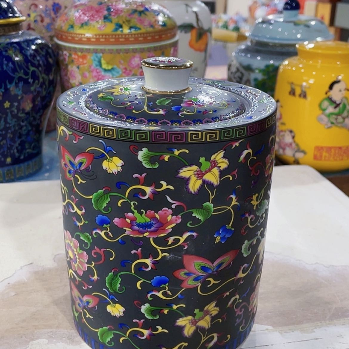 【闪购商品】罐陶瓷茶叶罐密封罐