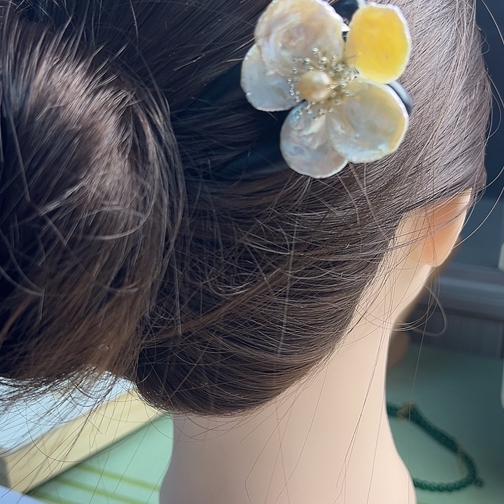 未镶嵌淡水珍珠发饰