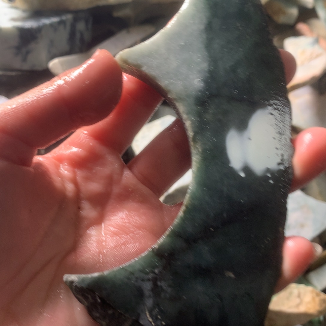 翡翠颈饰未镶嵌缅甸翡翠