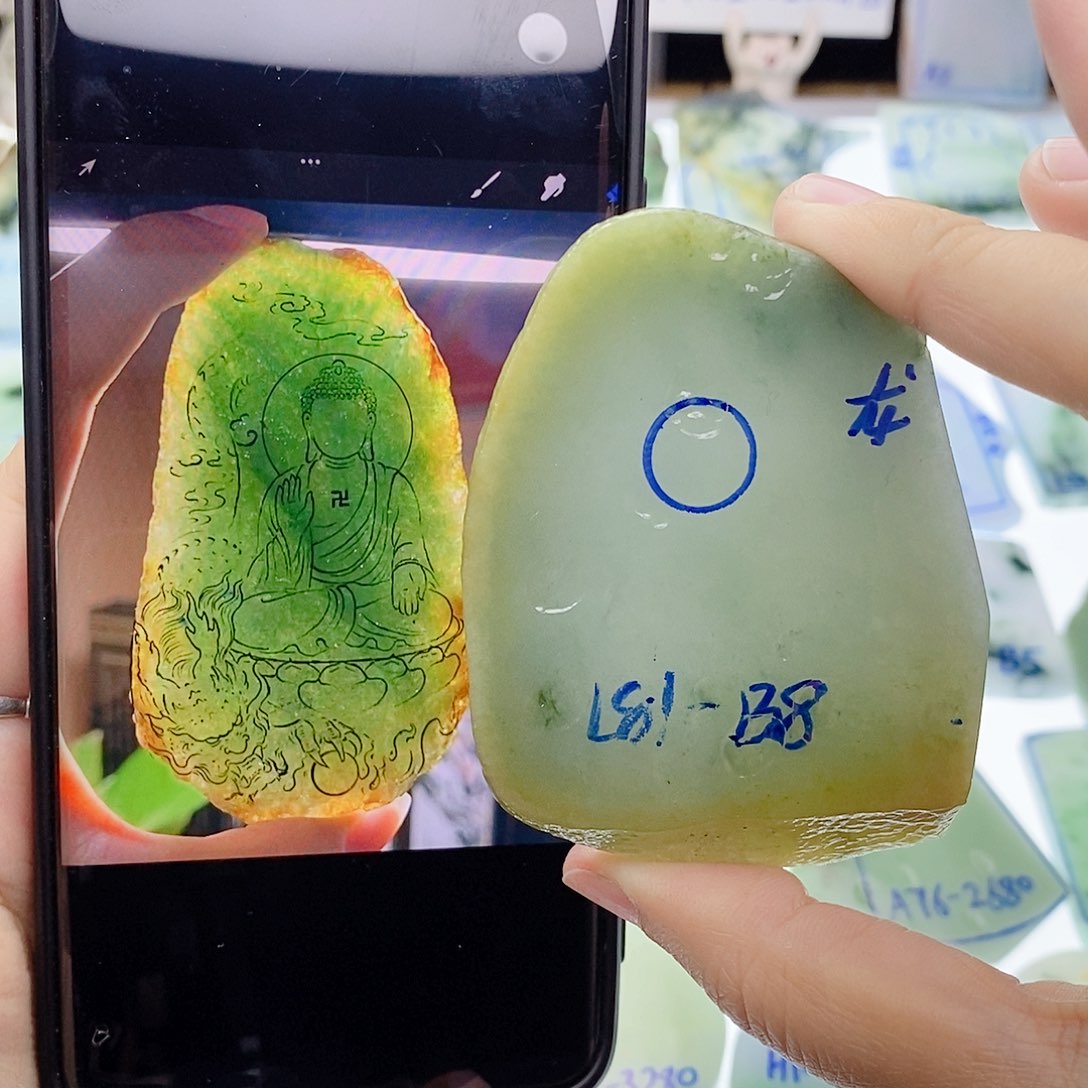 未镶嵌定制翡翠翡翠