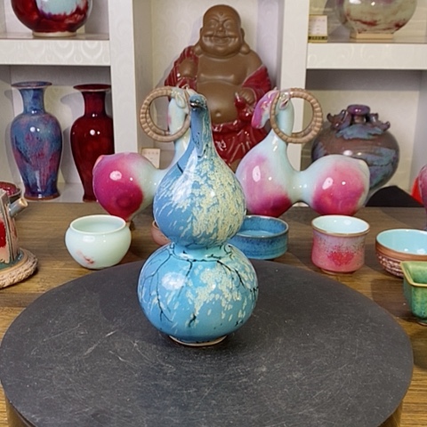 摆件禹州神后钧瓷原产地~