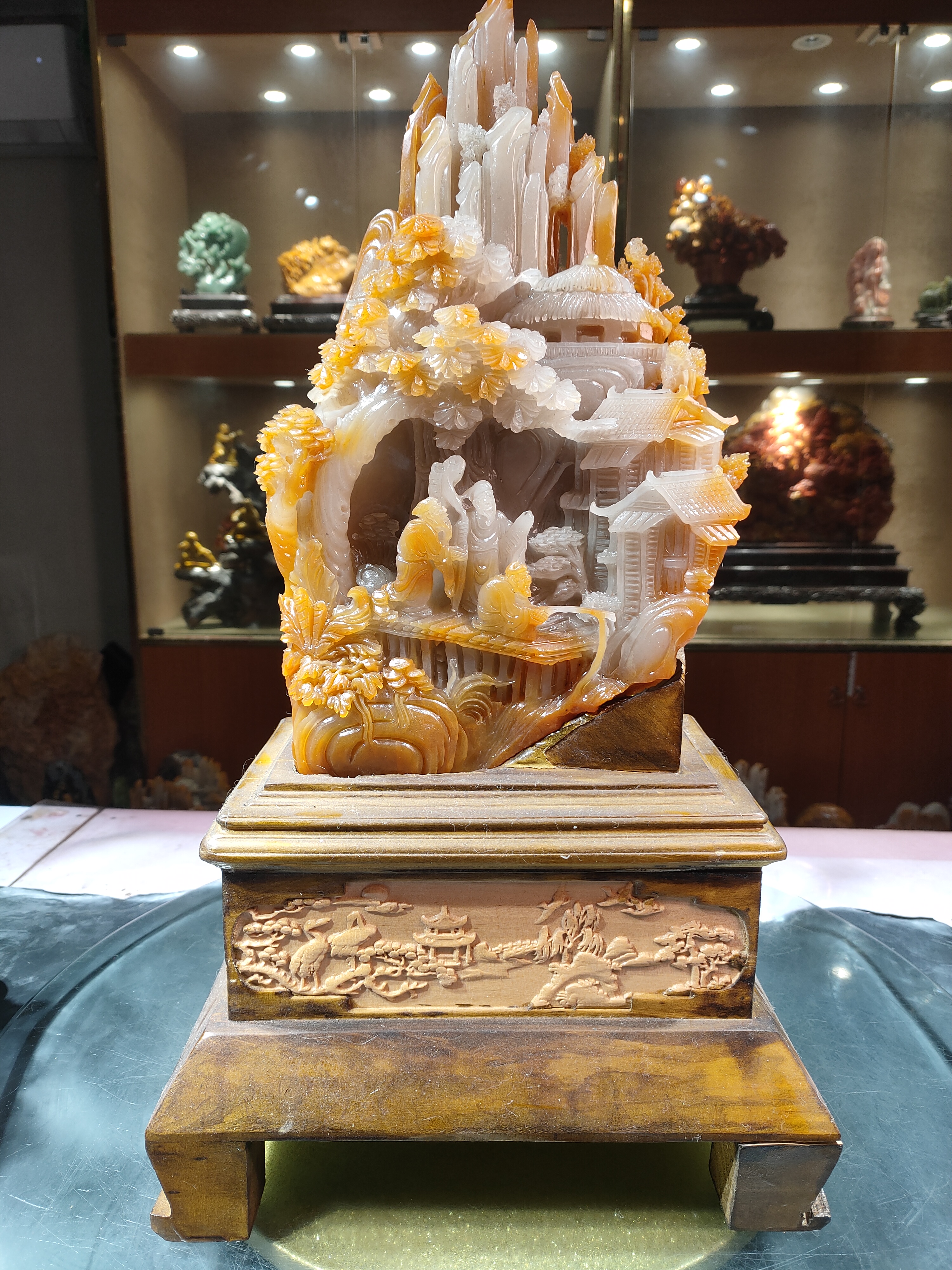 奇石摆件批发链接1号