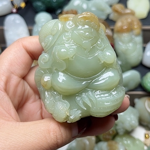 颈饰未镶嵌和田玉小*尧