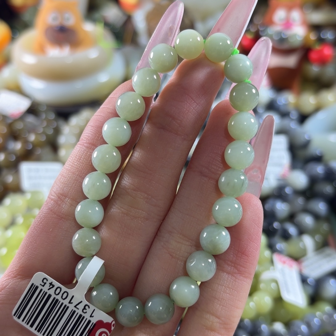 和田玉未镶嵌手链175