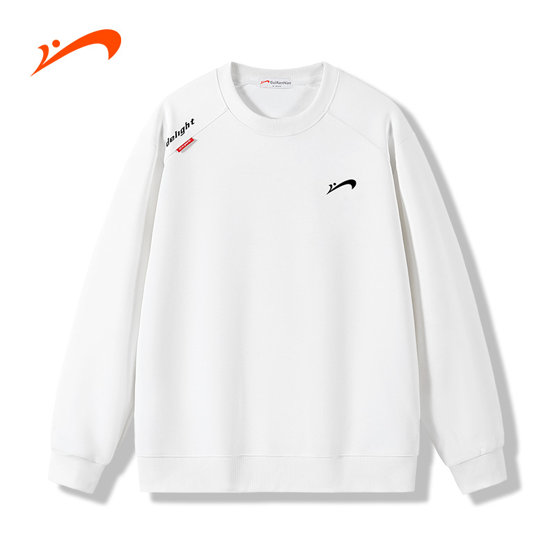 【新品上新】贵人鸟运动宽松卫衣休闲长袖简约百搭男时尚潮流男女