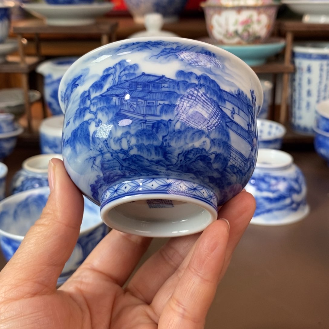 景德镇陶瓷手工手绘