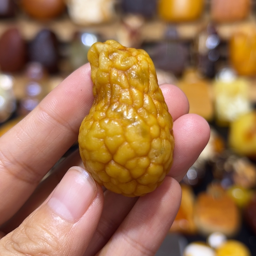 定制琥珀未镶嵌琥珀蜜蜡