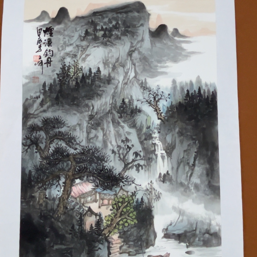 国画李文峰的作品