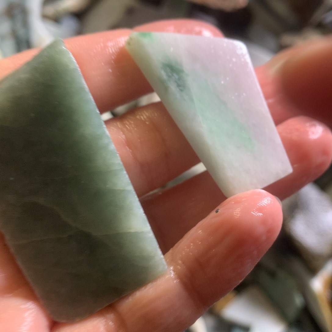 翡翠颈饰未镶嵌缅甸翡翠