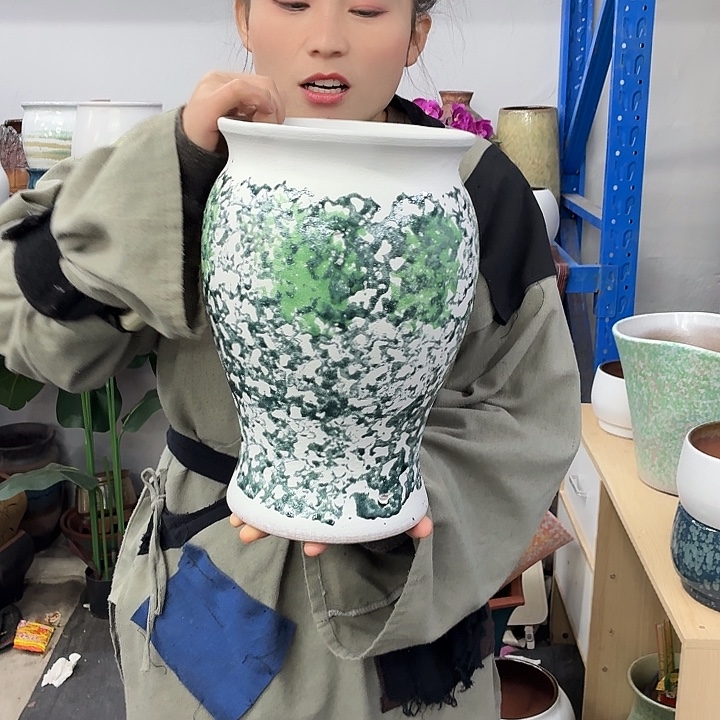 20×30 -粗陶花盆有孔-买买买
