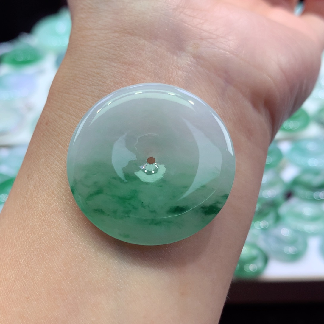 颈饰未镶嵌翡翠93尺寸31.4*4.5