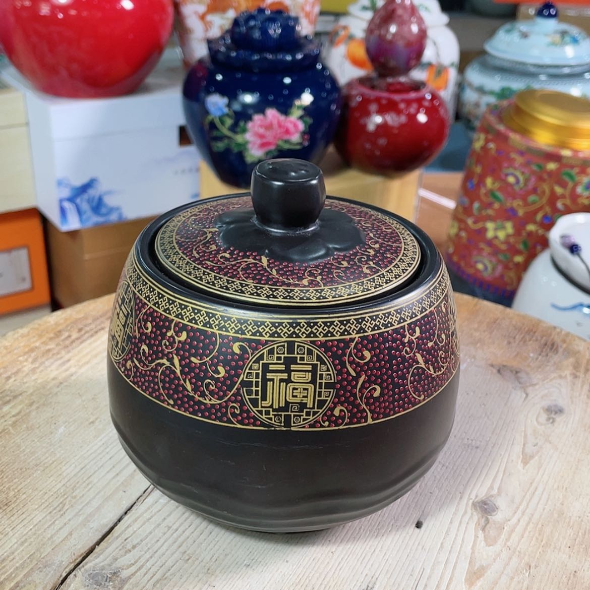 【闪购商品】罐陶瓷茶叶罐密封罐