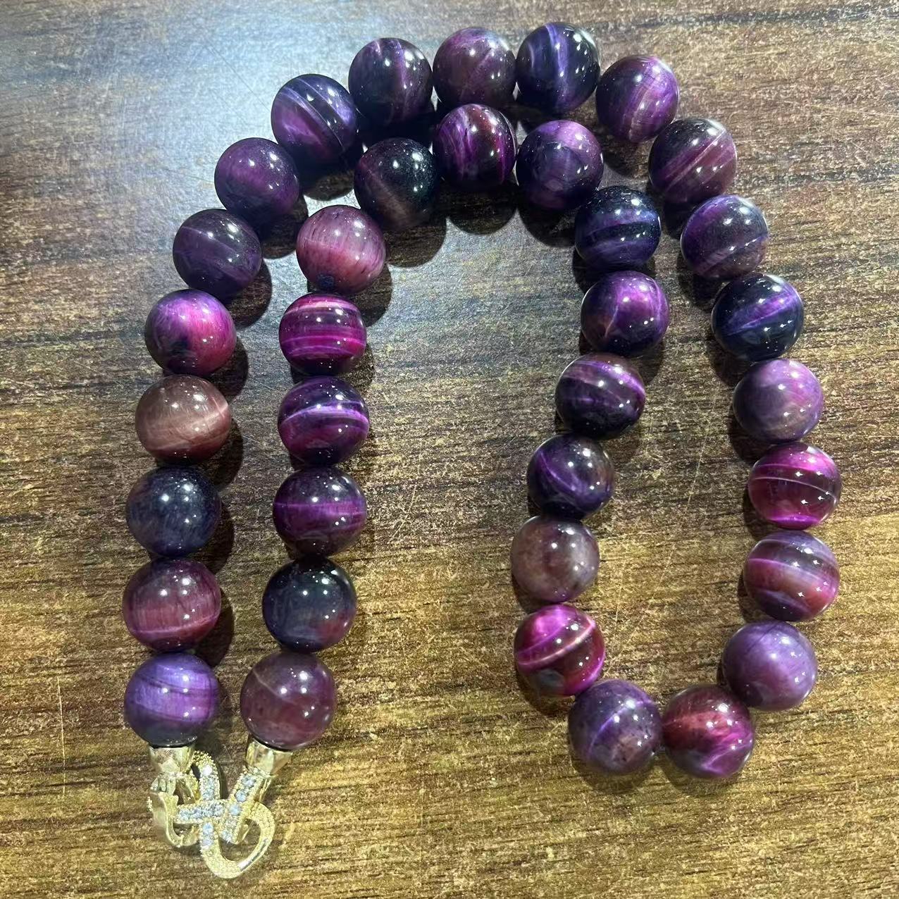 精品海古紫项链丫3628