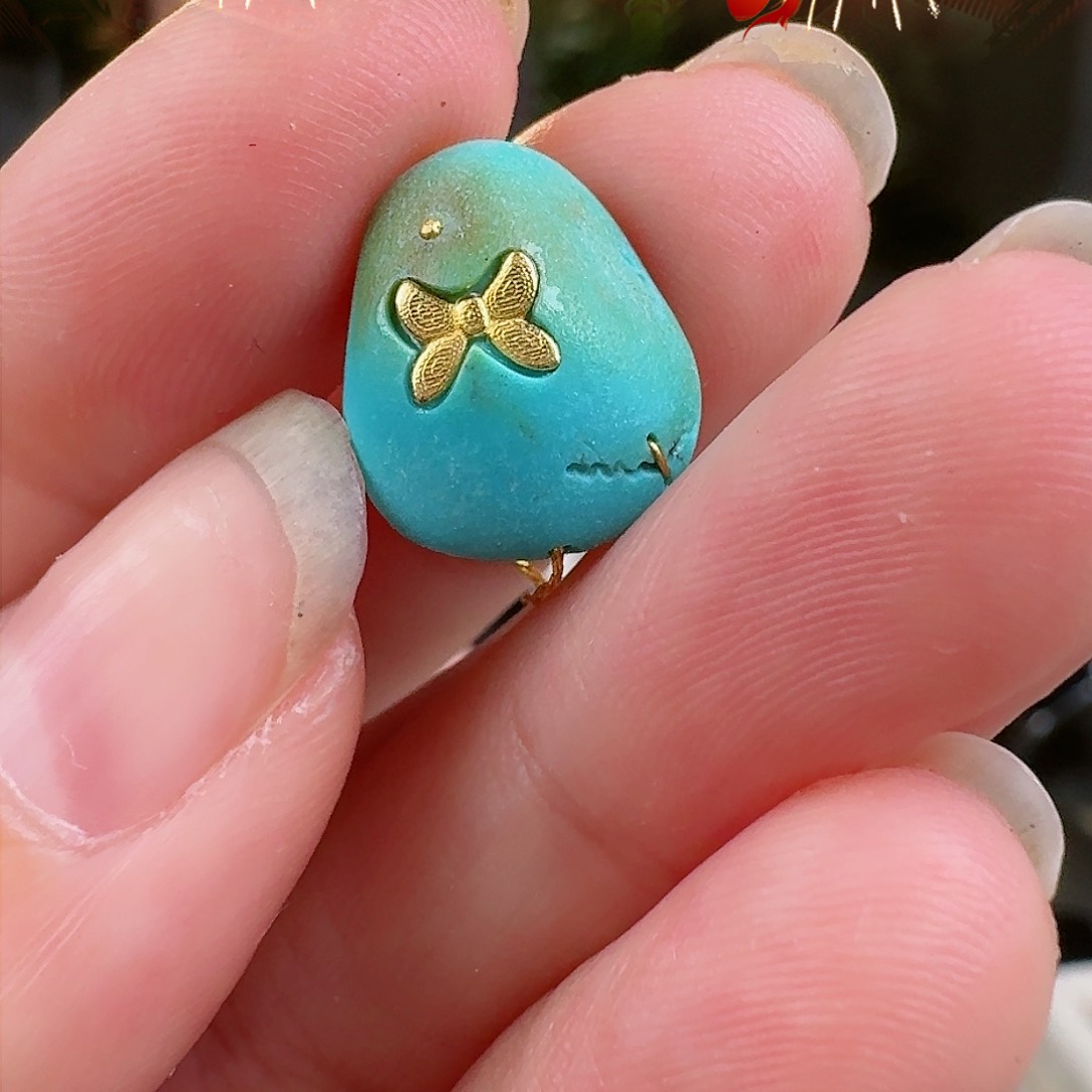 绿松石珠宝奇石未镶嵌