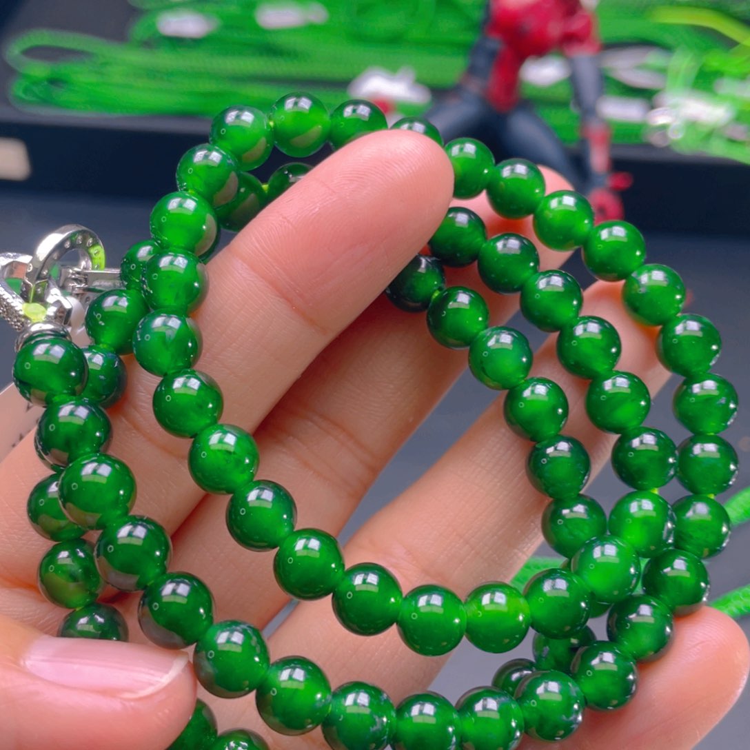 翡翠项链未镶嵌，1