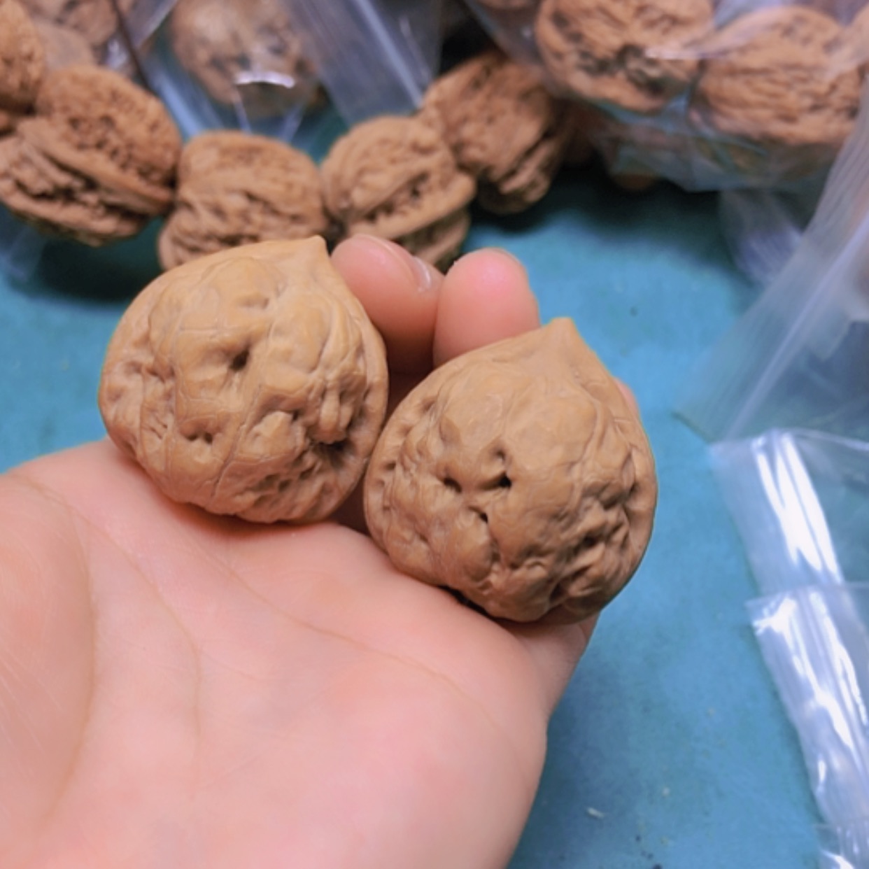 【闪购商品】把件核桃37古蟾修尖龟背