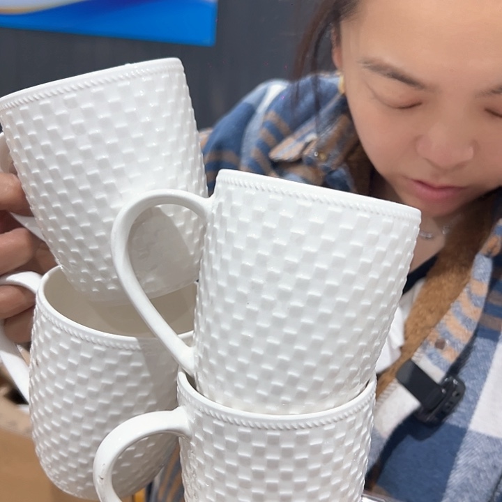 新骨瓷杯子4只装