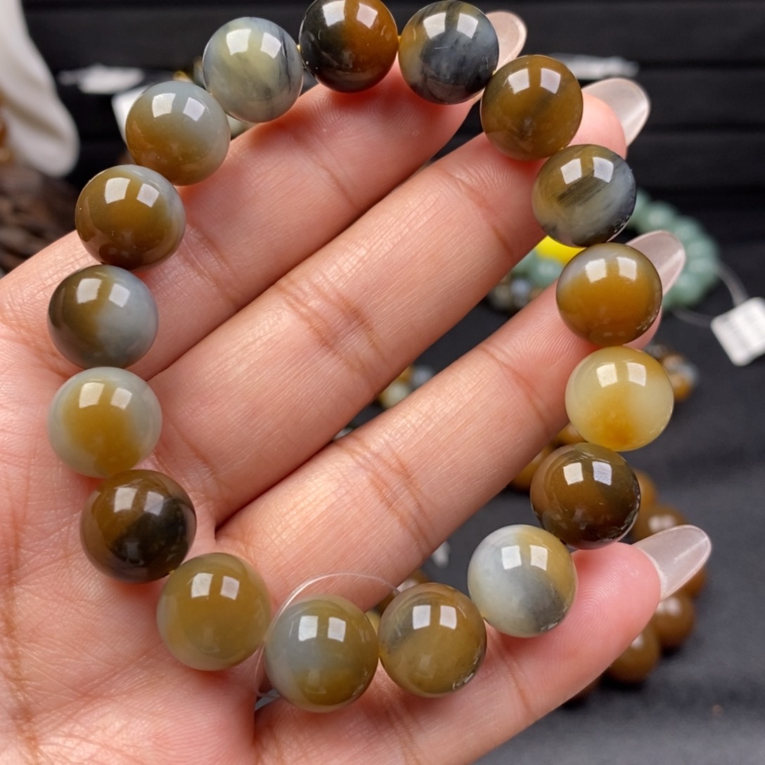 和田玉手串未镶嵌