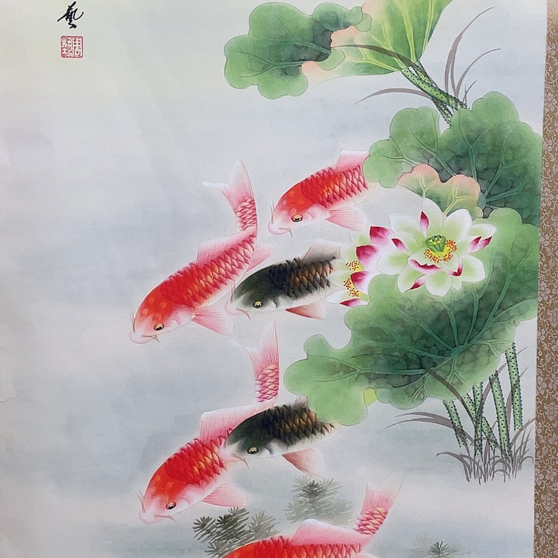 国画老师手笔手绘作品y