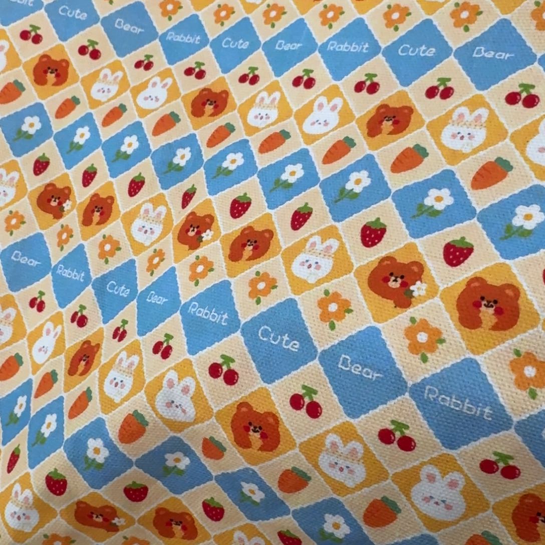 棉纯棉定制帆布1米价X1.5米宽B