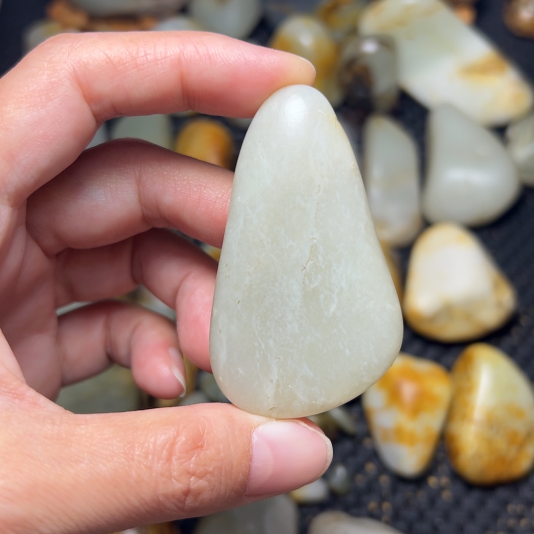 和田玉未镶嵌挂件B3