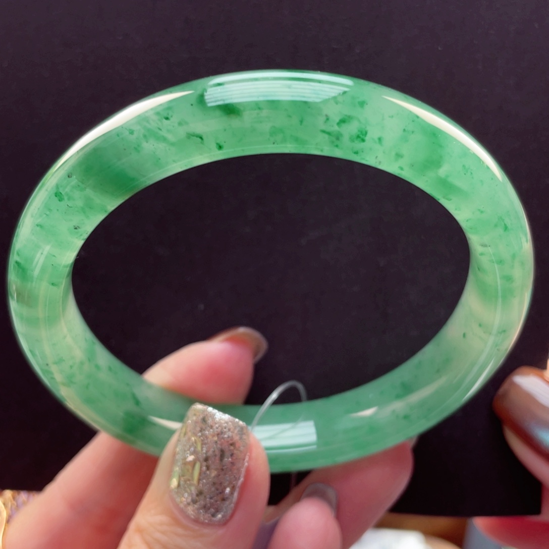 石英质玉未镶嵌手镯57-58