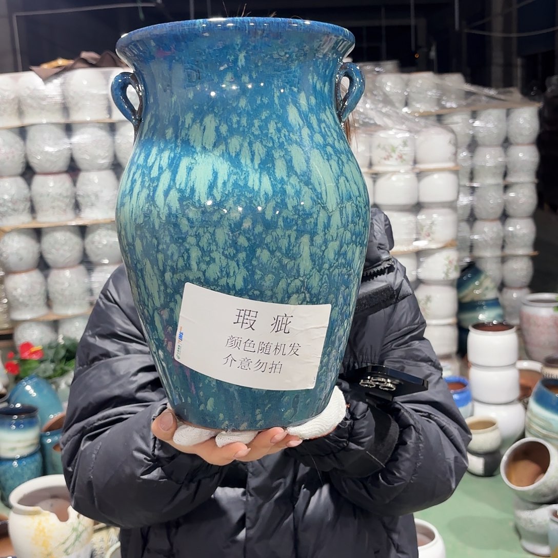 红陶瑕疵高32/20一个