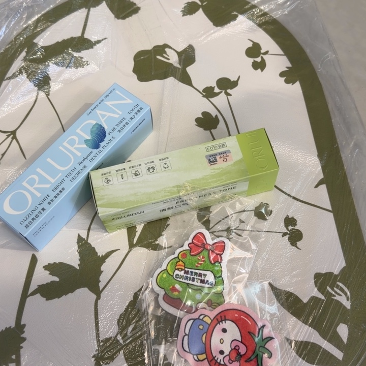 底垫一个牙膏各一洗碗棉2