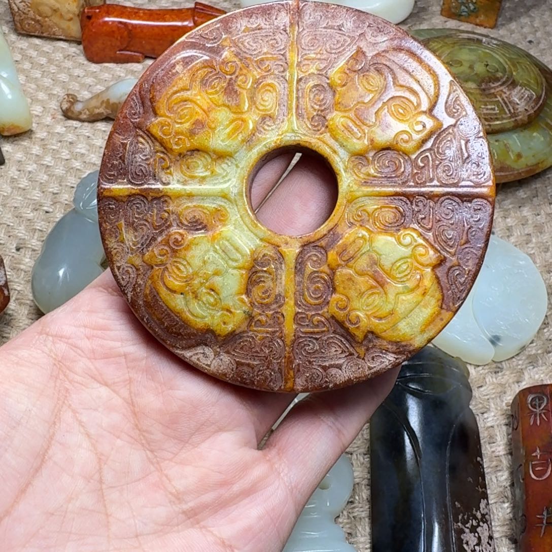 白玉菩提吊坠挂件