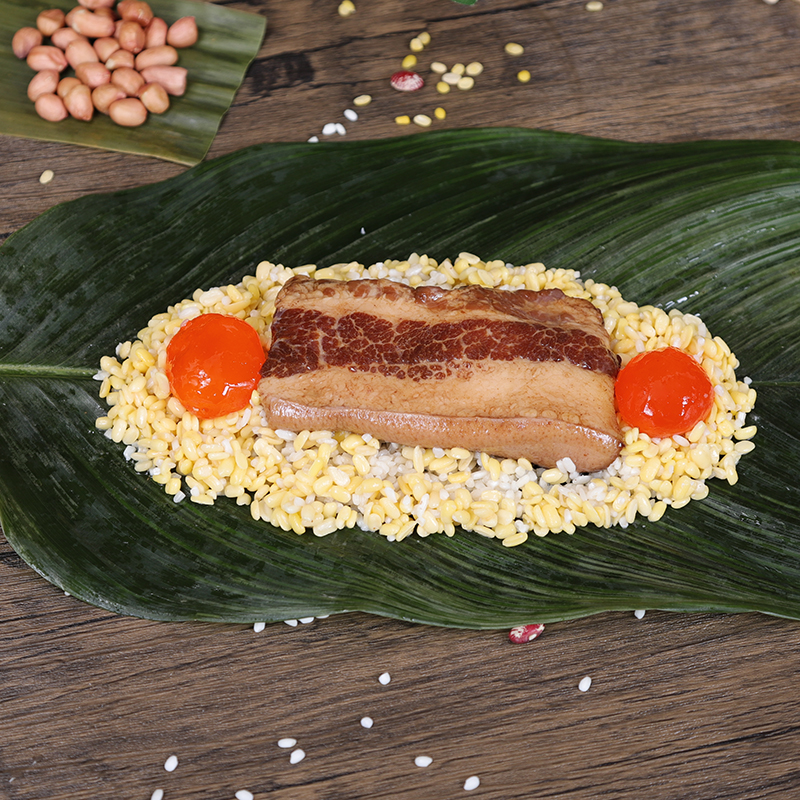 250克-1斤广西平南特产大肉粽子绿豆蛋黄板栗鲜五花肉