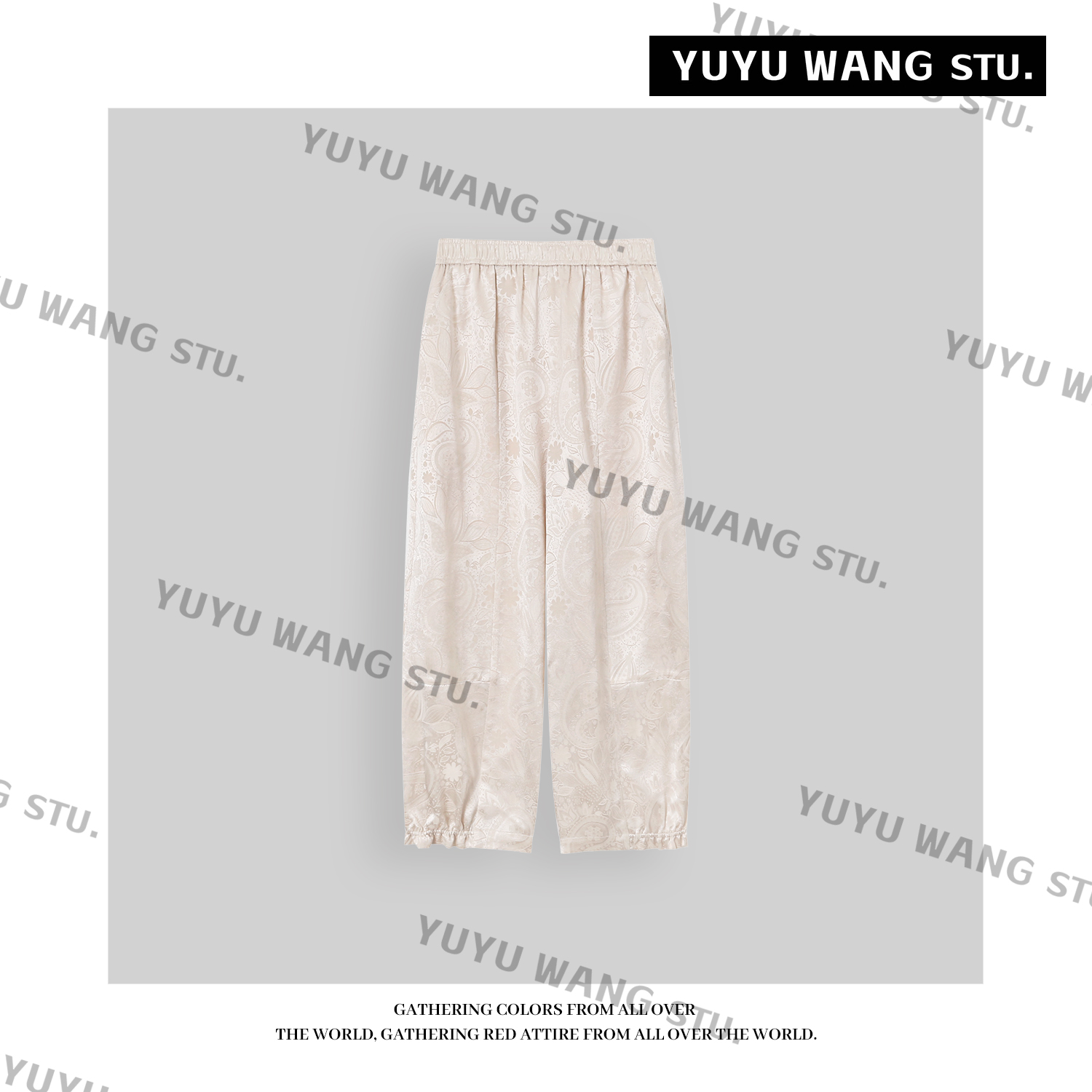 YUYU WANG【霜花】裤子RBC2SQ021