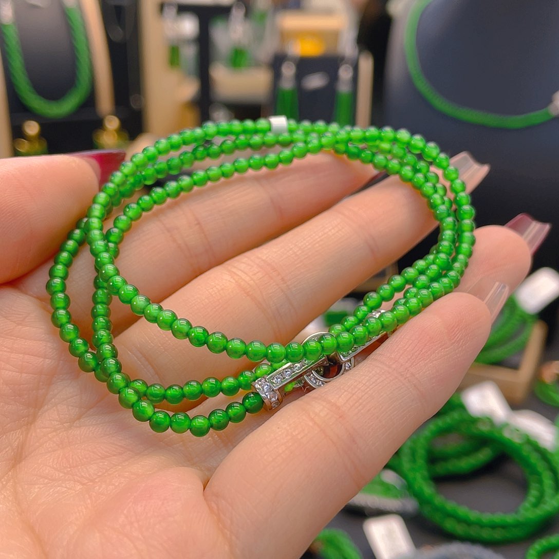 翡翠项链未镶嵌卡3