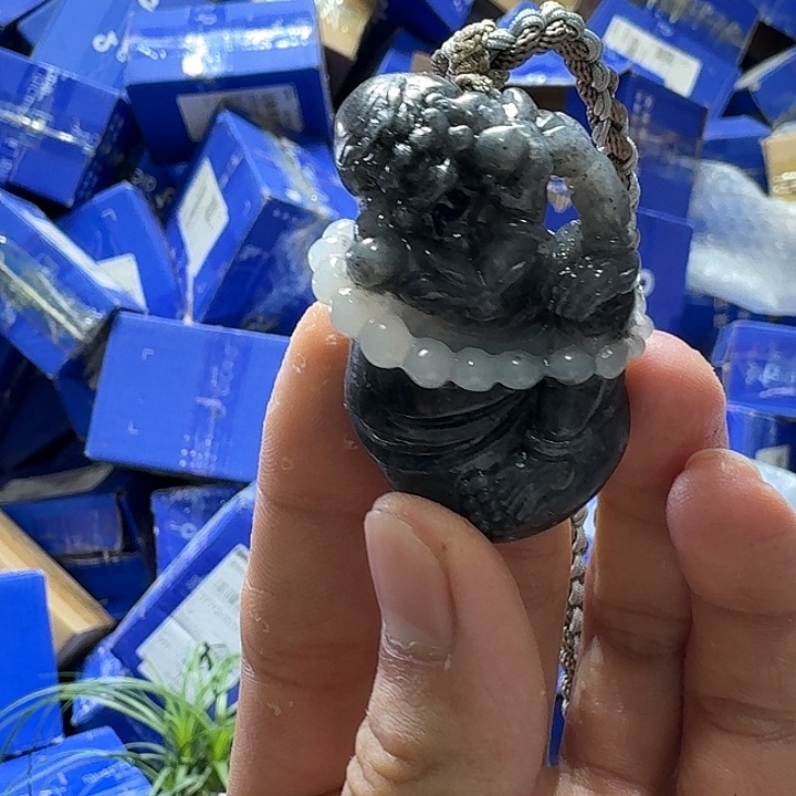 未镶嵌和田玉挂件甲*木