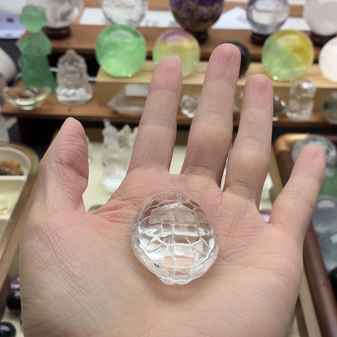 梨***笑未镶嵌珠宝半成品水晶