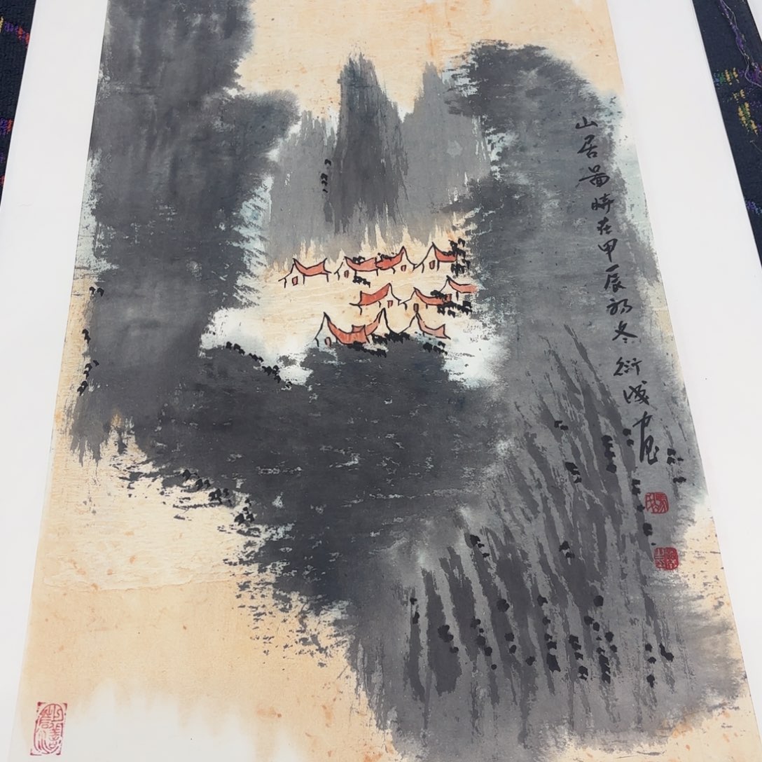 国画国画老师作品刘