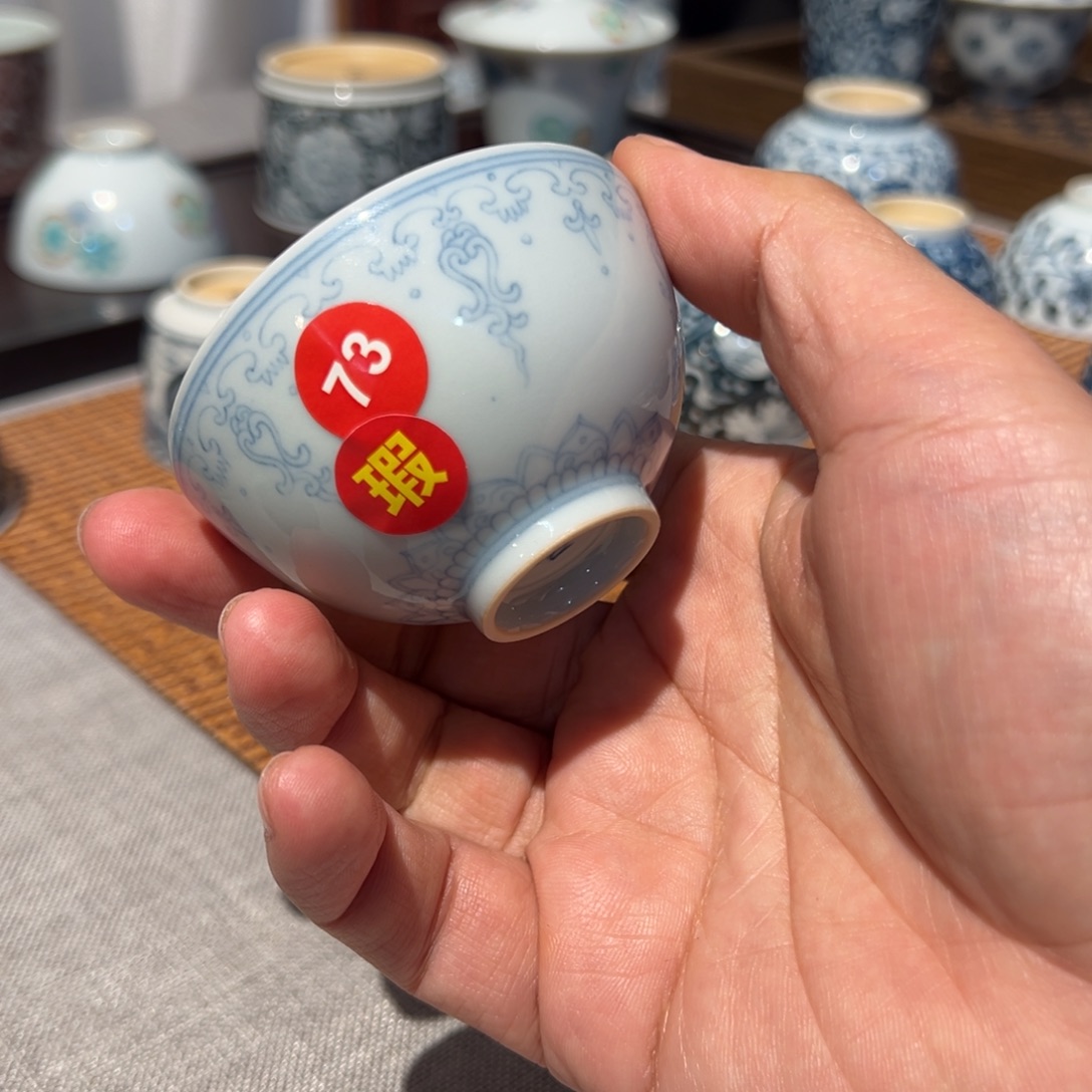 陶顽古手工手绘作品