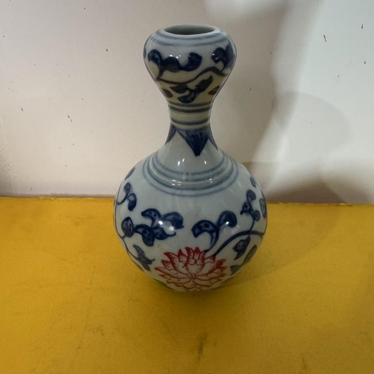 D007/AW 青花釉里红/赏瓶