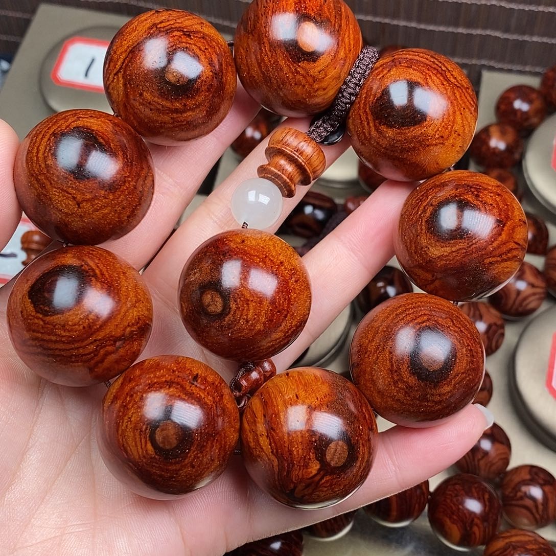 政***行手串/手链花梨木类