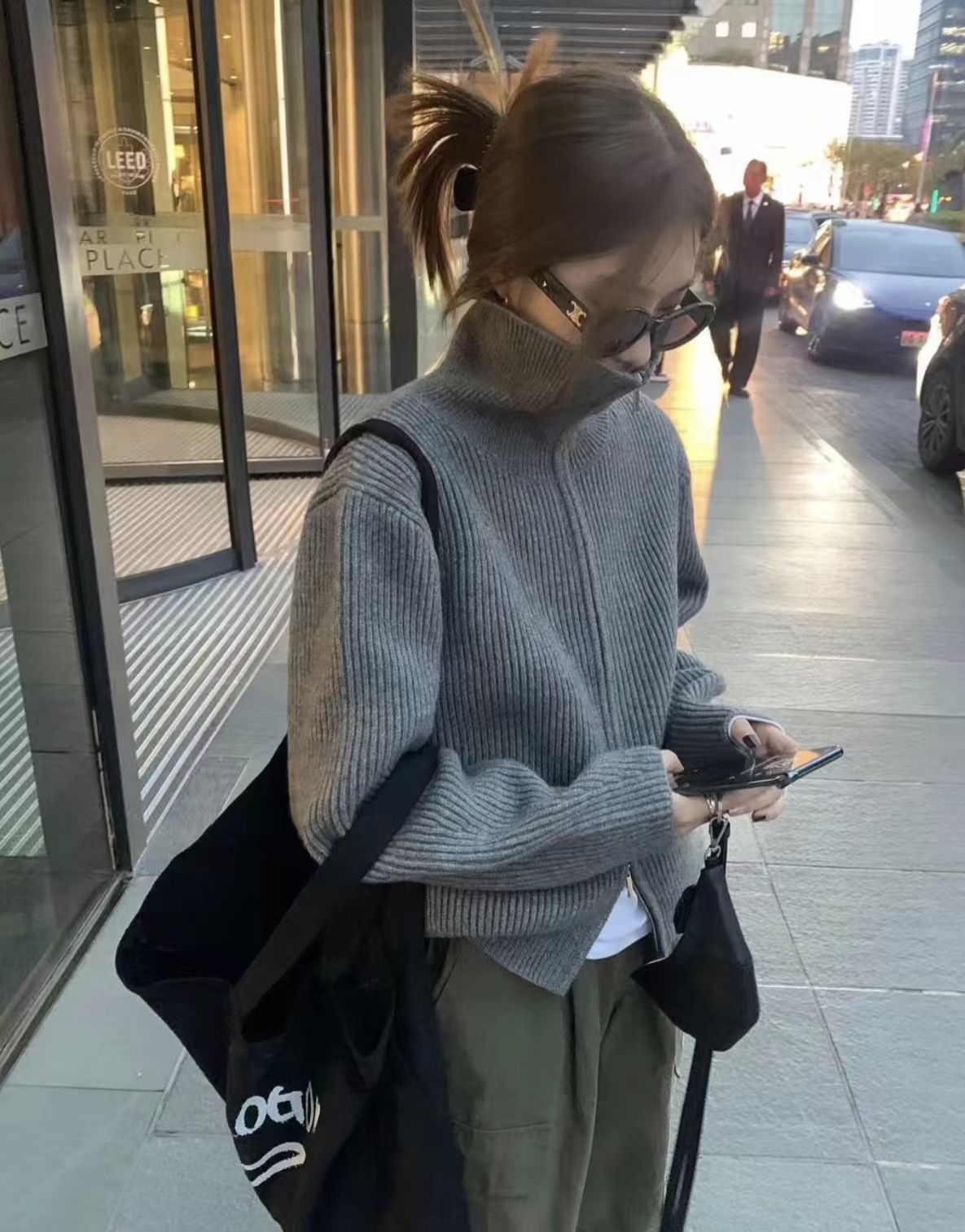 小狗家新款高领毛衣X15772