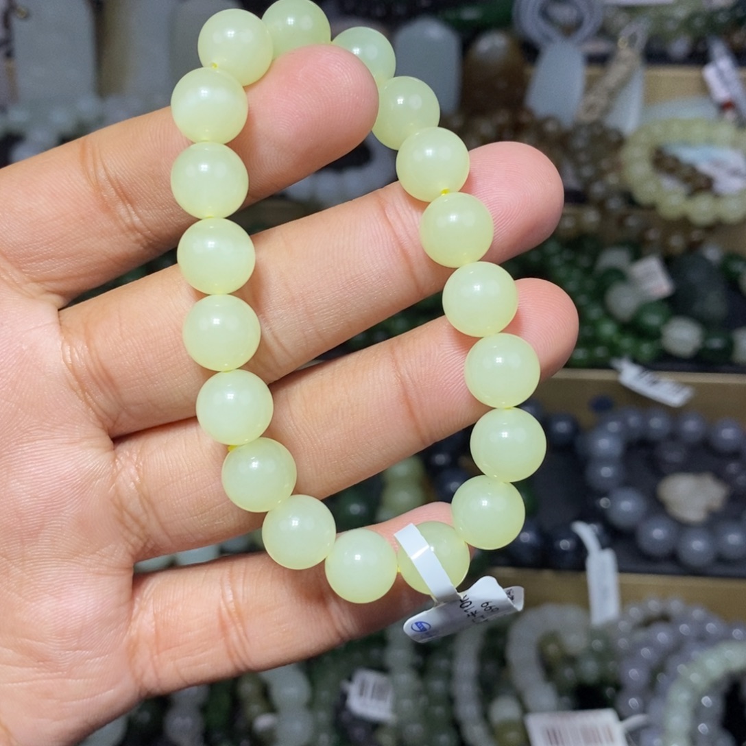 上***1和田玉未镶嵌手链