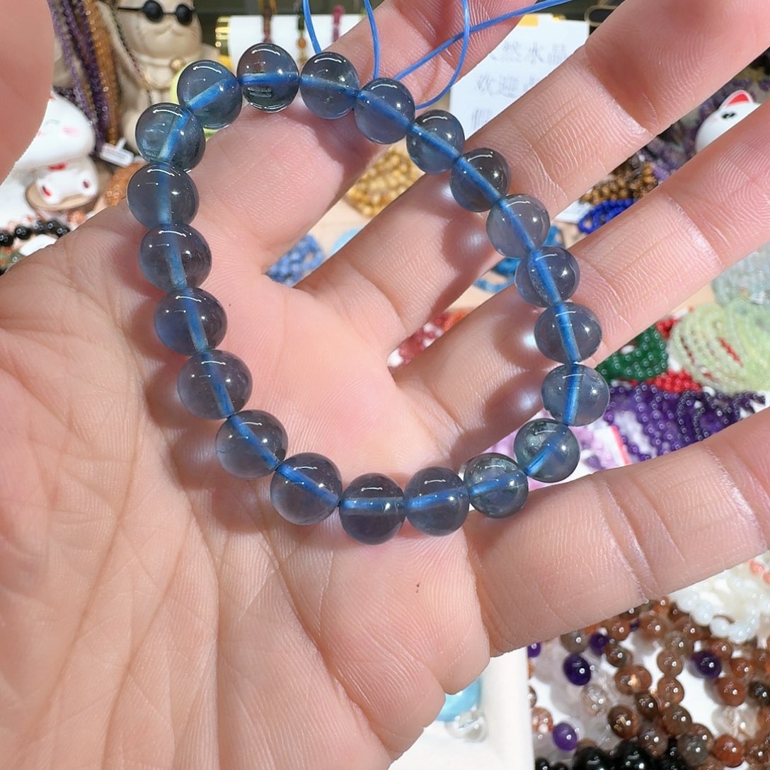 手链未镶嵌萤石西****?蓝莹石