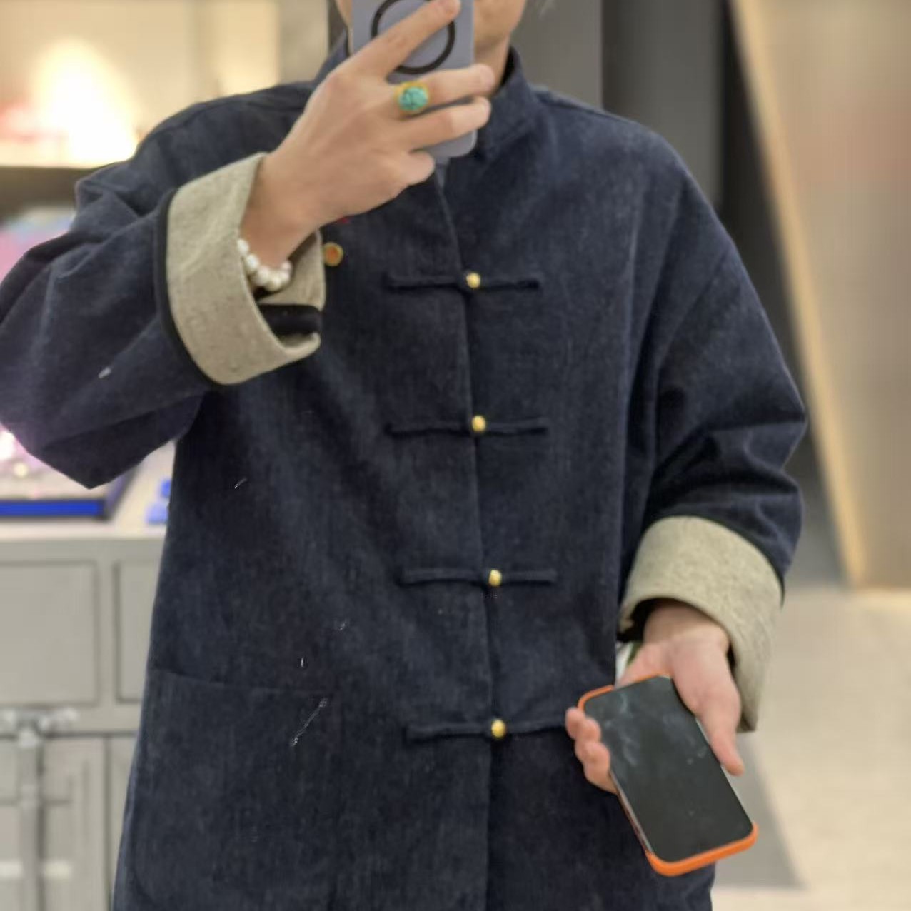 栖山筑食 中式唐装 丹青