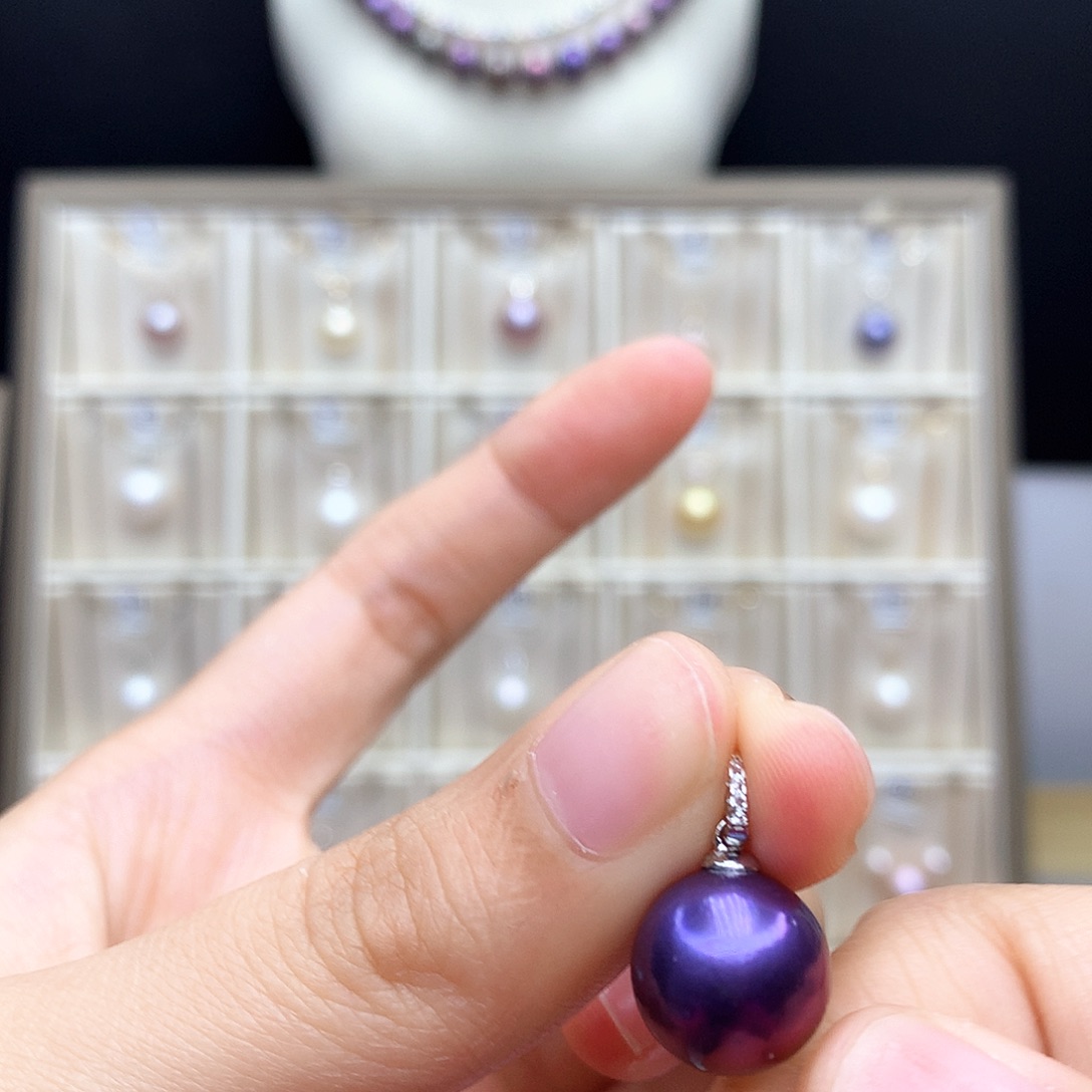 淡水珍珠合金颈饰