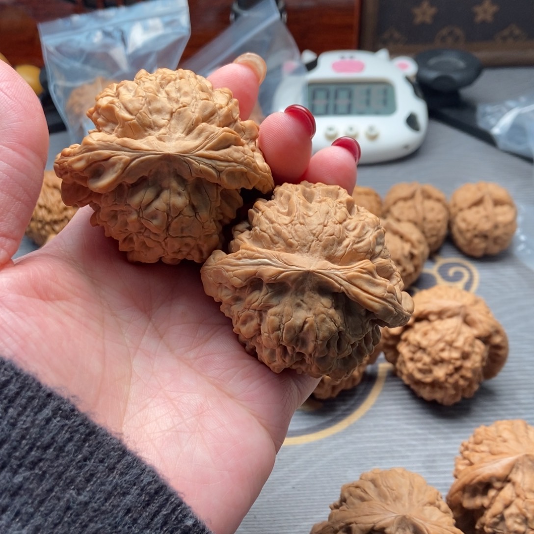 岁***静文玩核桃吊坠核桃