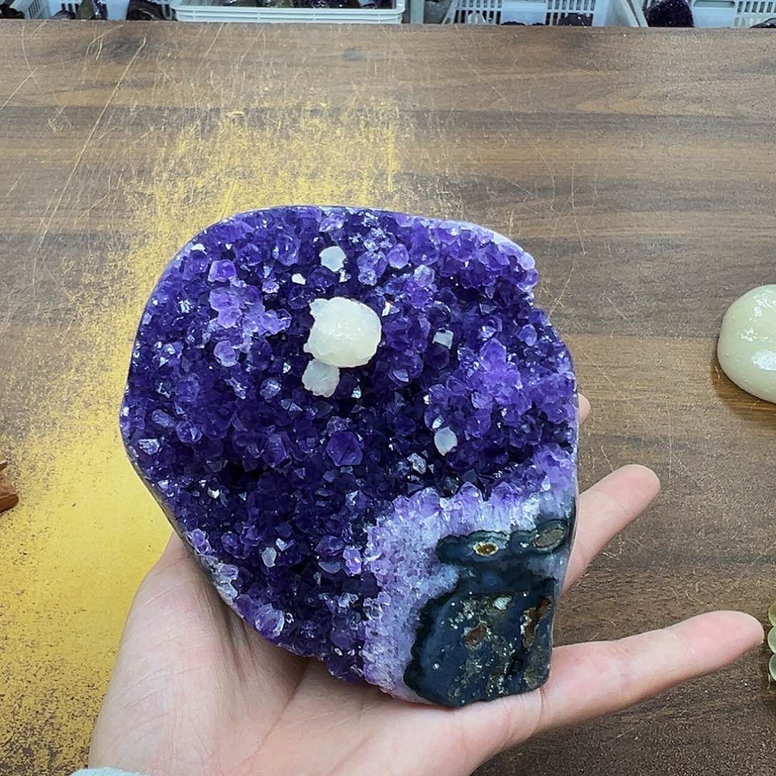 紫晶摆件未镶嵌福利