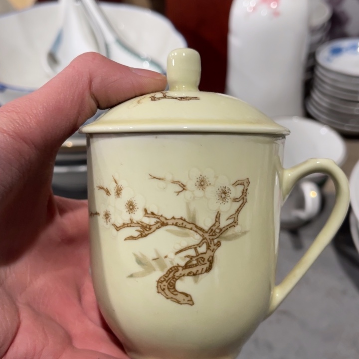 醴陵高温瓷釉下260毫升微瑕