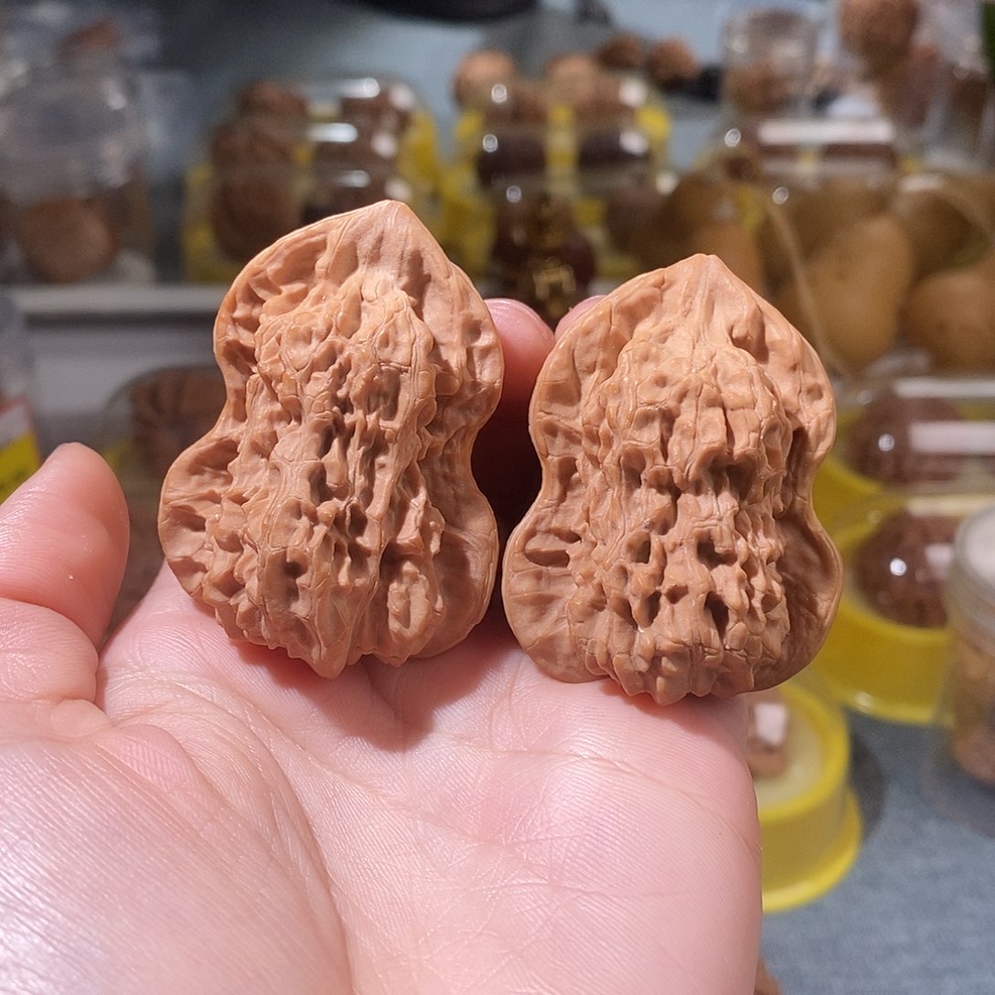 吊坠文玩核桃官帽异形