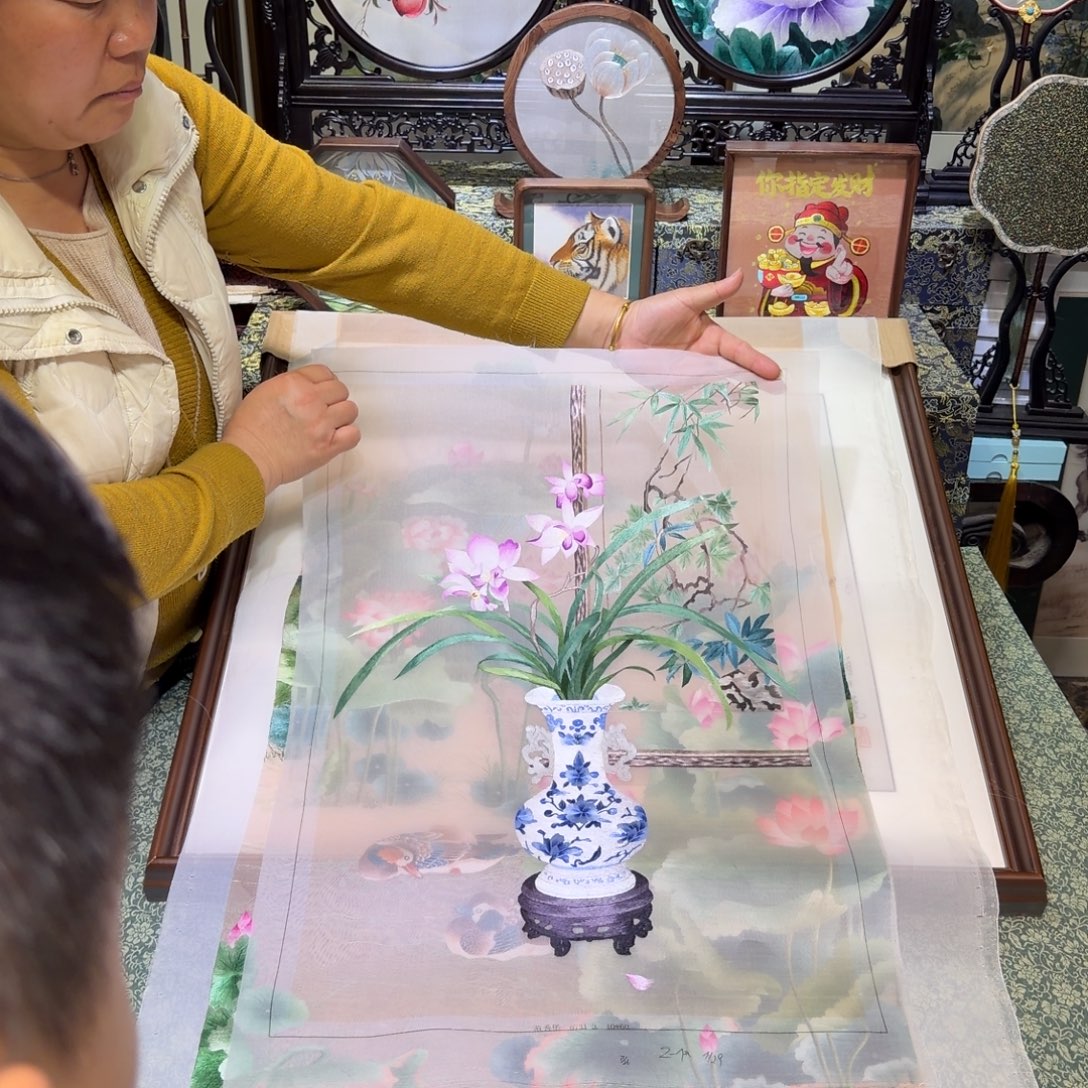 刺绣手工苏绣工艺