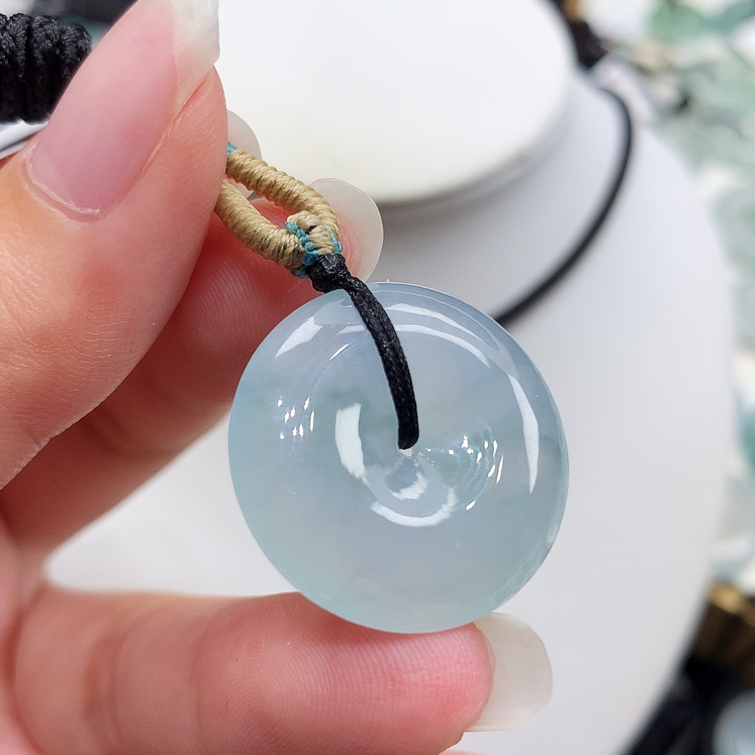 翡翠未镶嵌胸饰翡翠12，23.8/5.6