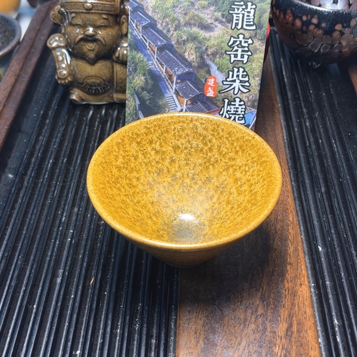 建盏手握喝茶主人杯